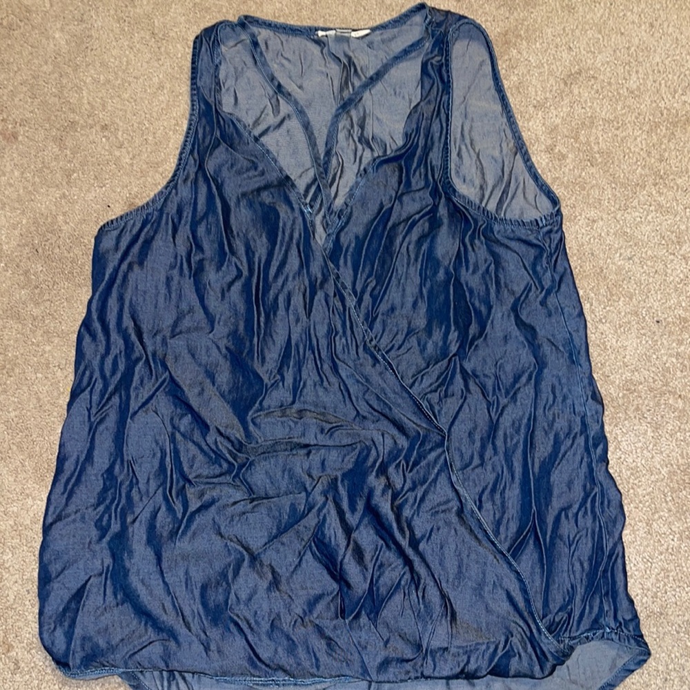 Size medium denim top